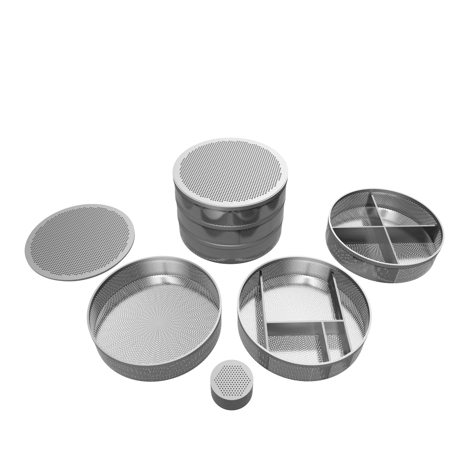 Metal basket for watch cleaning machine - BiaoJiang